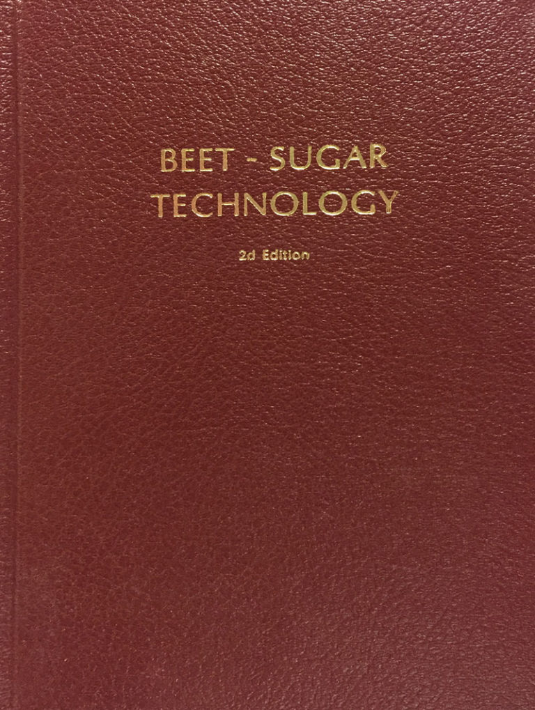 Beet – Sugar Technology (2nd Edition)